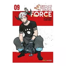 Fire Force Vol. 9, De Ohkubo, Atsushi. Editora Panini Brasil Ltda, Capa Mole Em Português, 2019