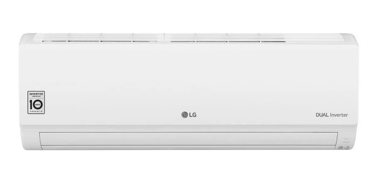 Ar Condicionado LG Dual Inverter Voice  Split  Frio/quente 9000 Btu  Branco 220v S4-w09wa51a