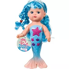 Toysmith Bathtime Sirena Muñeca (colores Surtidos)