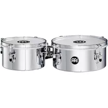 Meinl Mit-810ch Mini Timbales 8 Y 10 Pulgadas Para Baterista