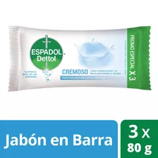 Espadol Jabón De Tocador Cremoso 80gr X 3u