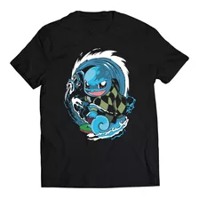 Polera Gamer - Pokémon Squirtle Demon Slayer