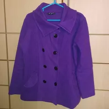 Saco Abrigo Morado Dama Usado En Dakota Talla L 