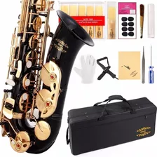 Saxofon Eb E-flat Alto Professional Con Accesorios