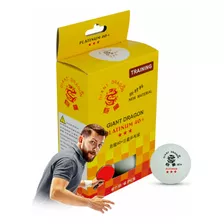 Kit 6 Bolas Ping Pong Tênis De Mesa 3 Estrelas Giant Dragon