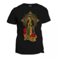 Playera Virgen De Guadalupe 5 Cuello Redondo