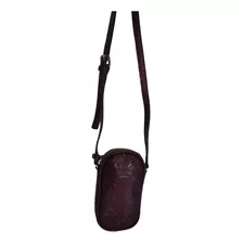 Bolsa Guess Factory Mini Crossbody Vino