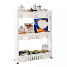 Estante Organizador Almacenamiento Multiuso 3 Niveles Cocina