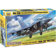 Avion Ruso Zvezda 4818 Bombardero Moderno 1/48 Yak130 Mitten