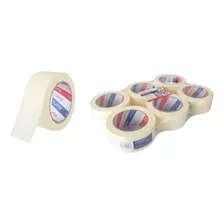 6 Cintas Enmascarar Masking Tape 48mmx45m/ Bmk