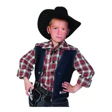 A Cuadros Camisa Western Niños Vaquero Sheriff Del Salvaje