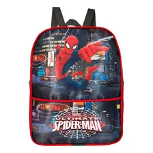 Mochila Personagens Creche Homem Aranha Ultimate Spiderman