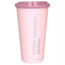 Vaso Tapa Café Rosa Con Estuche 20oz Bvatcfem