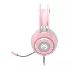 Audifono Gaming Marvo Hg8936 Rgb Pink