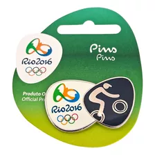 Pin Olimpiadas Ciclismo Bmx Rio 2016 Pictograma Oficial