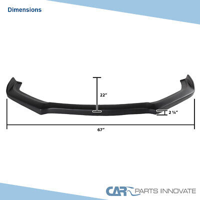 Fit 2013-2016 Toyota Gt86 Scion Fr-s Front Bumper Lip Sp Oaa Foto 2