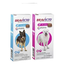 Bravecto Antipulgas (1) 20 A 40 Kg (1) 40 A 56 Kg