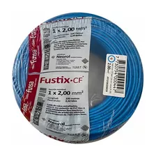 Cable De Electricidad Clase 5 De 2 Mm Bobina 100 Mts Azul