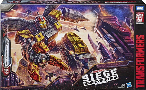 Omega Supreme Siege Titan Transformers War For Cyberteon