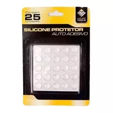 25 Protetores Auto Adesivo Silicone Anti Impacto Gota Pingo