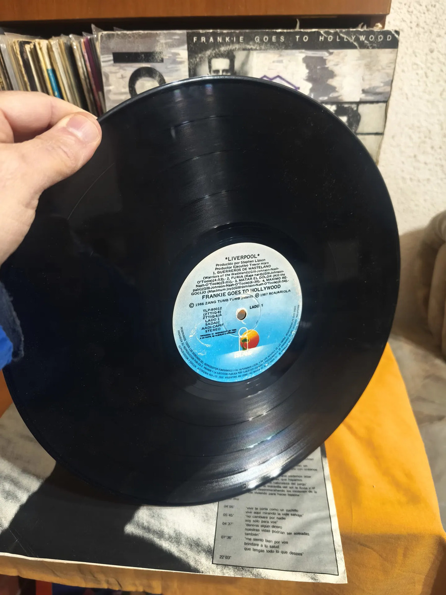 Frankie Goes to Hollywood - Liverpool - vinilo 1987