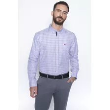 Camisa Checkered Madison Sm Rojo Fw2024 Ferouch