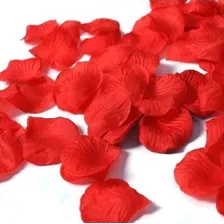 500 Pétalas De Rosas Artificiais Na Cor Vermelha