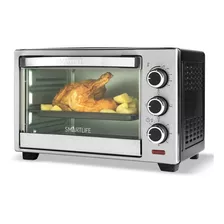 Horno Electrico Smartlife 38 L Acero Inoxidable 1600 W Dimm