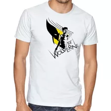 Camiseta Luxo The Wolverine Logan Marvel X Men Herói Avenger
