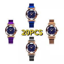 20pzs Reloj De Cuarzo Magnético Mujer Venta Caliente Mayoreo