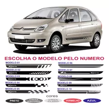 Acessorios Adesivo Citroen Xsara Picasso Faixas Laterais