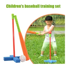 Crianças Treinamento Baseball Borracha Macia Baseball Set Se