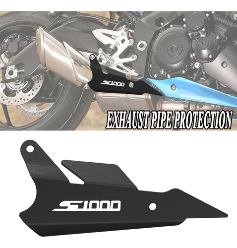 Protector De Tubo De Escape Para Suzuki Gsx-s 1000/f 2015-20 Foto 2