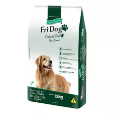 Ração Natural Vegetariana Premium Para Cães 15kg Fri Dog