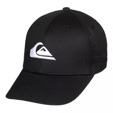 Gorra Quiksilver Modelo Decades Negro Snapback Importado