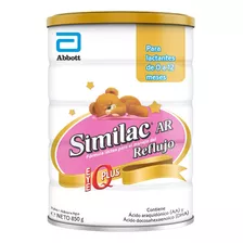 Leche De Fórmula En Polvo Abbott Similac Ar En Lata De 1 De 850g - 0 A 12 Meses