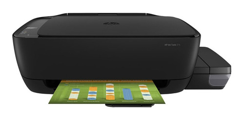 Impresora A Color Multifunción Hp Ink Tank 315 Negra 100v/240v