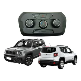 Painel Comando Botão Ar Condicionado Jeep Renegade 2018 2021 Preto