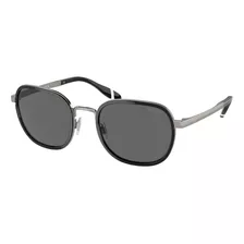 Lentes De Sol Negro Y Plata Polo Ralph Lauren Ph3151921687