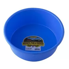  Plástico Utilidad Pan (berry Azul) Durable Y Versátil Corto