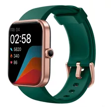 Smartwatch Binden Era Hit Reloj Inteligente Alexa Integrado Salud 20 Deportes Resistente Al Agua Color Verde Y Cobre