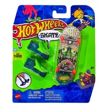 Skate De Dedo Hot Wheels Com Tênis Fingerboard Wicked Intrud