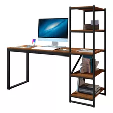 Mesa Escrivaninha Innovare Estudo Home Office C/ Prateleiras