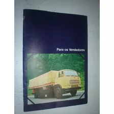 Folder Caminhão Fnm 130 Prospecto Manual Catalogo Revista