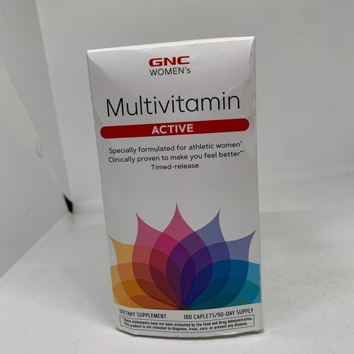 Multivitamin Women's Active 180 Unid Gnc