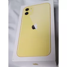 Caixa Vazia Do iPhone 11 128gb Amarelo Usada