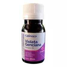 Violeta Genciana Solução 1% Com Glicerina = 1 Unidade = 30ml