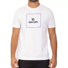 Camiseta Rip Curl Corp Icon Sm23 Masculina Branco