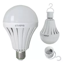 Lampara Led Autonoma Luz Emergencia 11w 4hs E27 Frio Etheos 