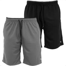 2 Short Bermuda Premium Dry Fit Academia Esportivo Verão 002